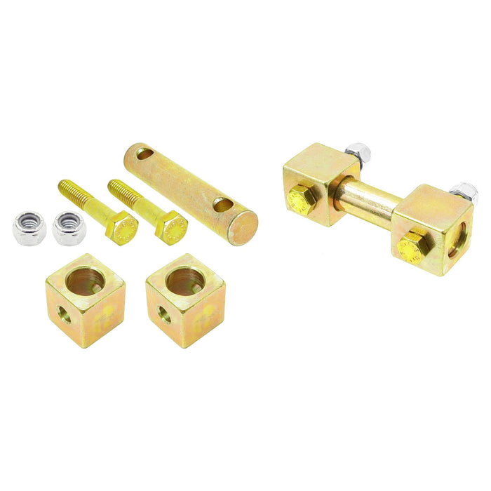 Shock Bar Pin Eliminator Kit, TJ/LJ/XJ/MJ Front, Pair