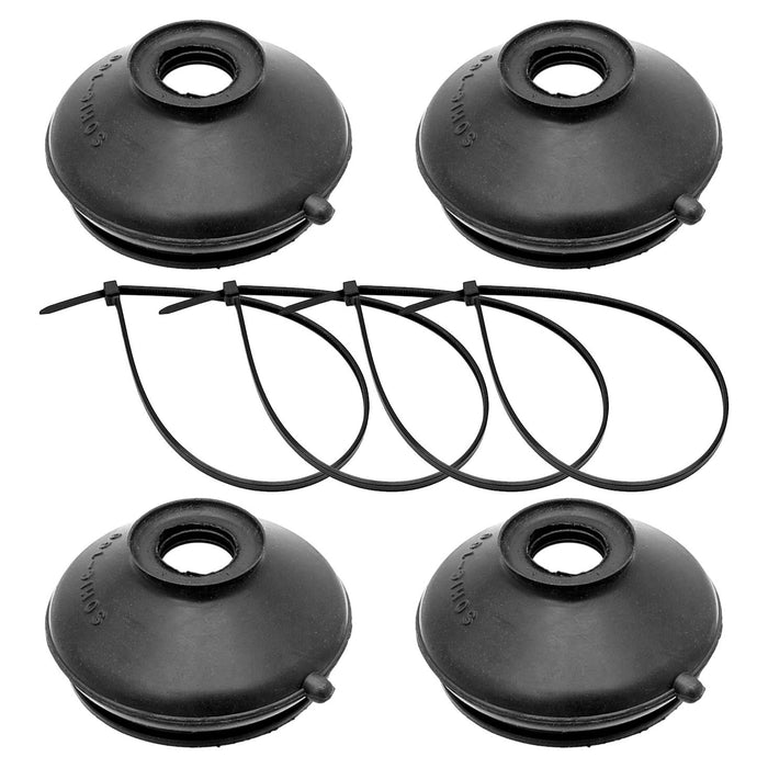Currectlync Boot for TJ/LJ/XJ/MJ/ZJ Steering, 4-pack, Fits all 4 Points, Incl. Boot and Zip Tie
