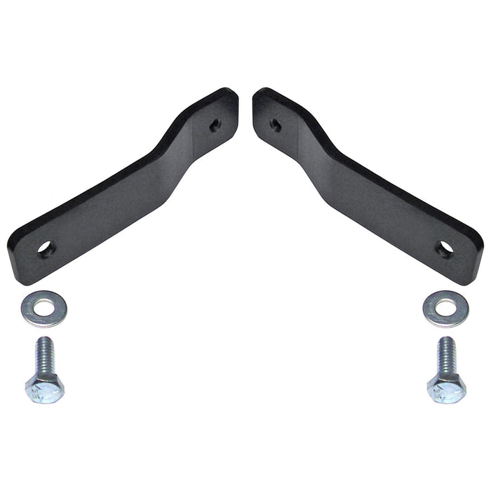RockJock Brake Line Relocation Bracket Kit, JK Rear