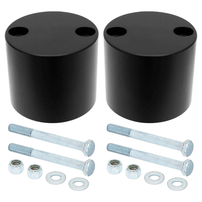 RockJock Bump Stop Kit, JK Rear, Incl. Billet Aluminum Spacers, Urethane RockJock Bump Stops, Hardware