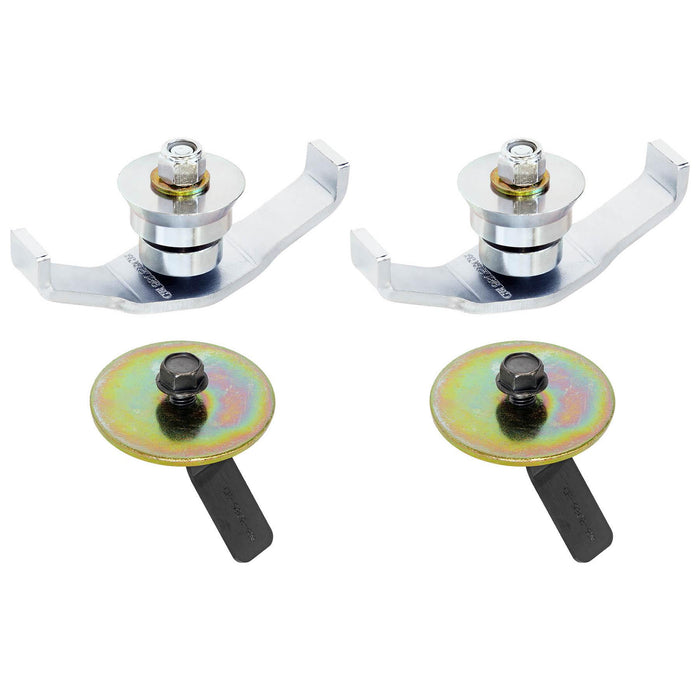 RockJock Coil Spring Retainer Kit, JK Rear, Set