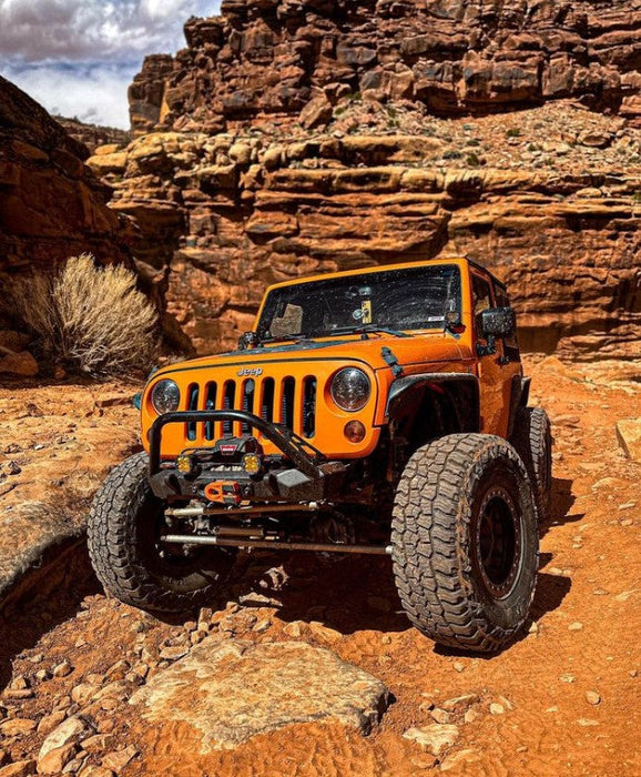 Inferno Front Winch Bumper with Flat Top Stinger | Jeep Wrangler JK