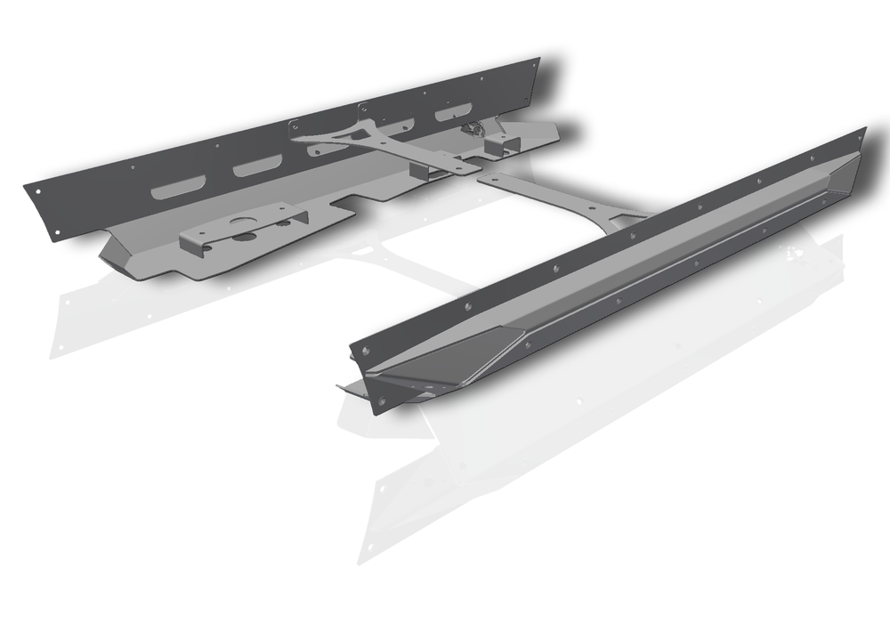 Pyro Mini Boatside Rocker Guard - 5" Stretch | Jeep Wrangler YJ/TJ/LJ
