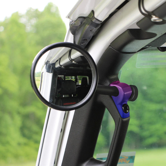 **2024** Gladiator / JT A-Pillar Side Jeep Mirrors with Base Mount Driver AND Passenger (Copy)