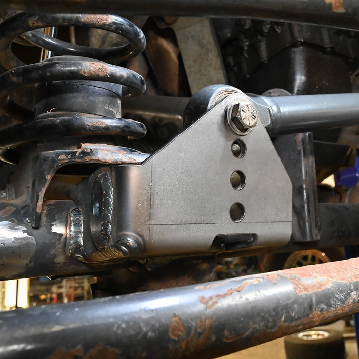 Synergy Jeep JK / JKU / JL / JLU / JT Weld on Track Bar Relocation Bracket, view 8