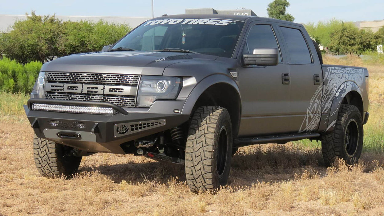 2010 - 2014 Ford Raptor HoneyBadger Front Bumper, view 3