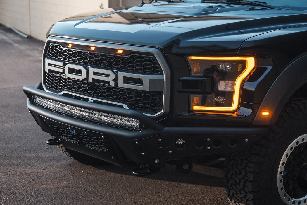 2017 - 2020 Ford Raptor Stealth R Front Bumper, view 3