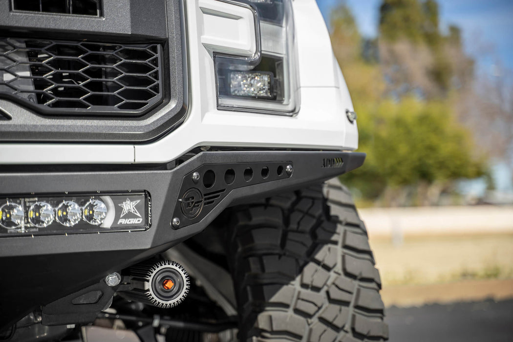 2017 - 2020 Ford Raptor Rock Fighter Frame Cut Front Bumper, view 2