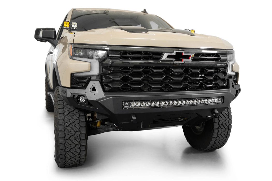 Chevy Silverado 1500 ZR2 Stealth Fighter Front Bumper, view 7
