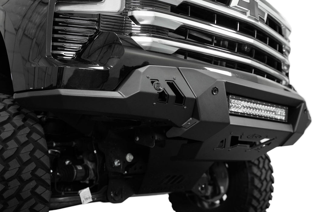 Chevy Silverado 1500 Black Label Front Bumper, view 3