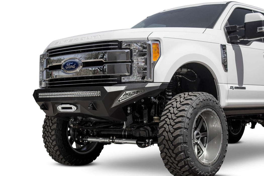 2017 - 2022 Ford Super Duty Stealth Fighter Front Bumper, view 4