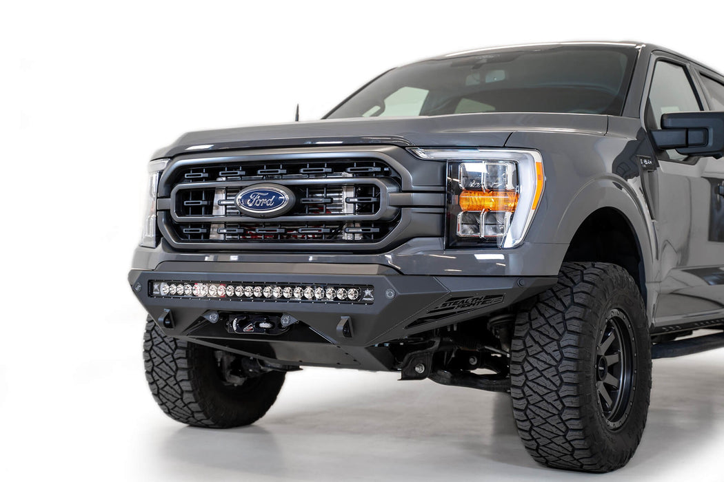 2021 - 2023 Ford F-150 Stealth Fighter Winch Front Bumper, view 2