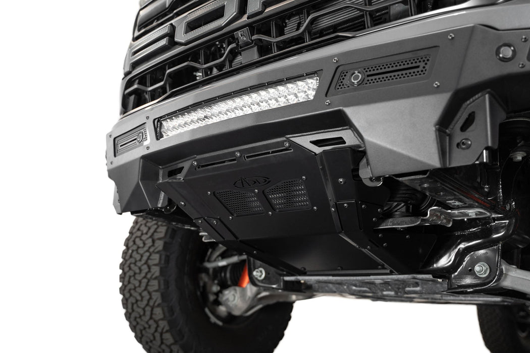 2021+ Ford F-150 Raptor Rock Fighter Front Bumper, view 4