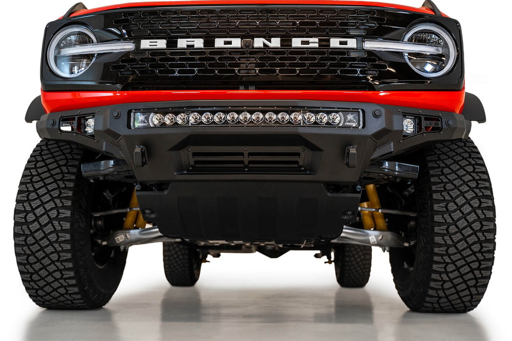 2021 - 2023 Ford Bronco Stealth Fighter Front Bumper, view 2
