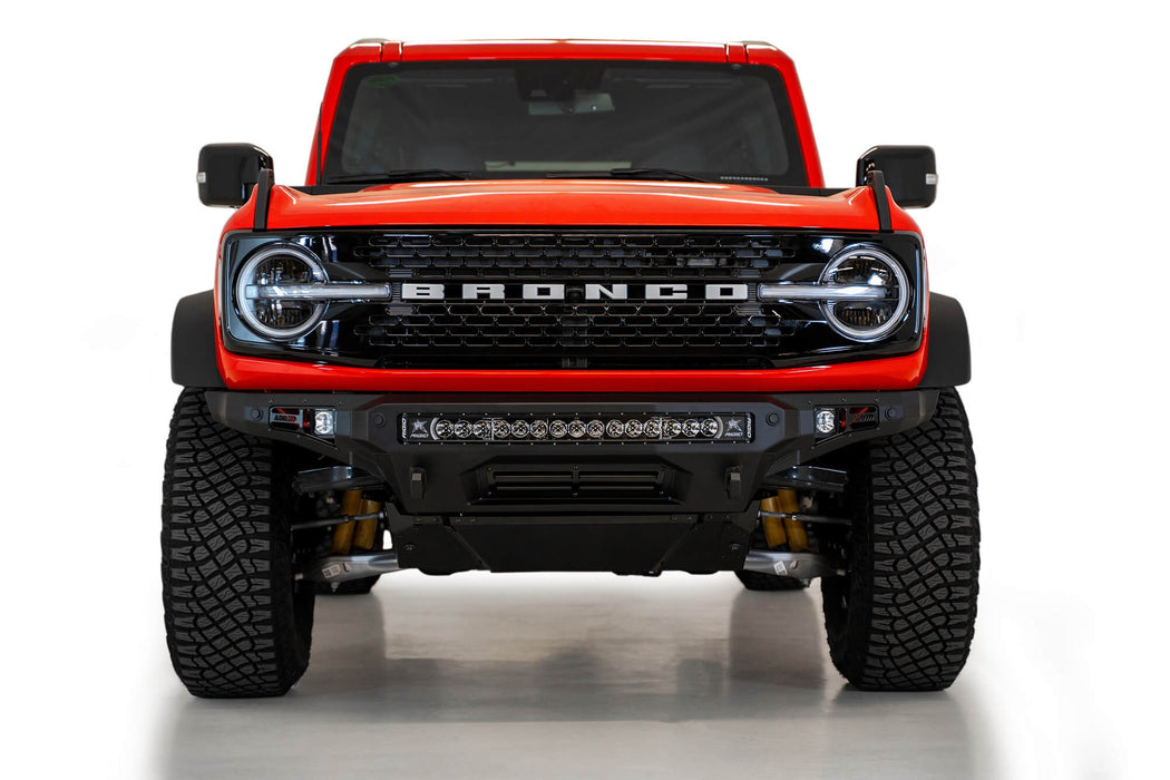 2021 - 2023 Ford Bronco Stealth Fighter Front Bumper, view 5