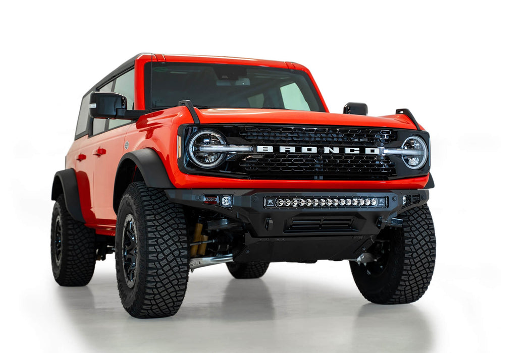 2021 - 2023 Ford Bronco Stealth Fighter Front Bumper, view 8