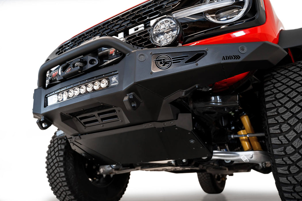 2021 - 2023 Ford Bronco Rock Fighter Front Bumper, view 2