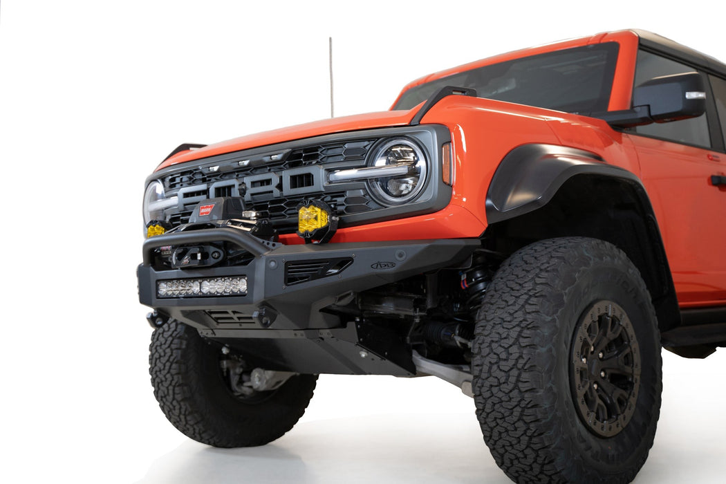 2022 - 2023 Ford Bronco Raptor Rock Fighter Front Bumper, view 3