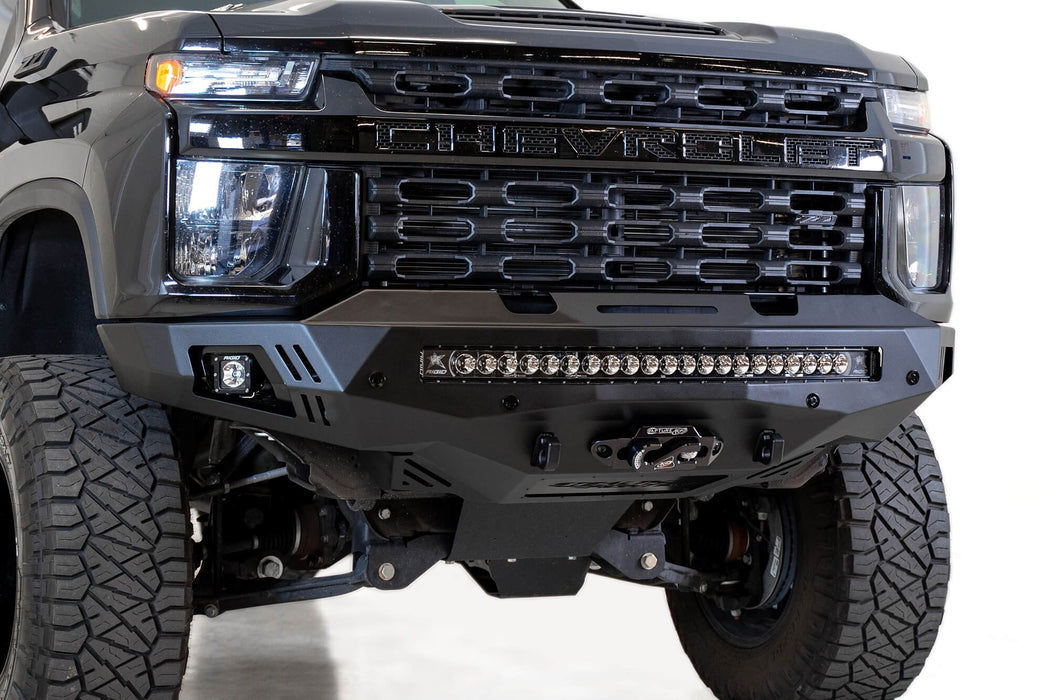 2020 - 2023 Chevy Silverado 2500/3500 Stealth Fighter Front Bumper, view 7