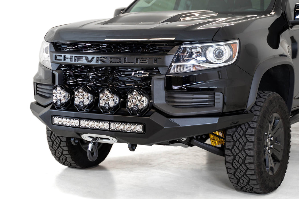 2021 - 2022 Chevy Colorado ZR2 Stealth Fighter Front Bumper, view 4