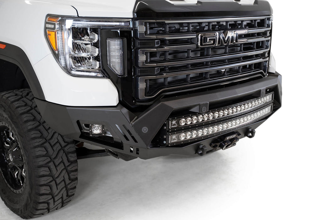 2020 - 2023 GMC Sierra 2500/3500 Bomber HD Front Bumper, view 3