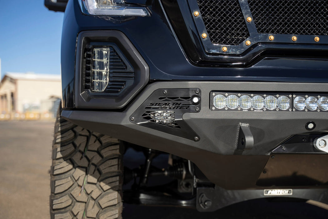 2019 - 2022 GMC Sierra 1500 Stealth Fighter Front Bumper, view 6