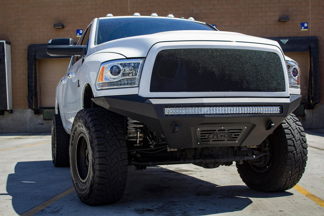 2010 - 2018 Dodge RAM 2500/3500 Stealth Fighter Front Bumper, view 4