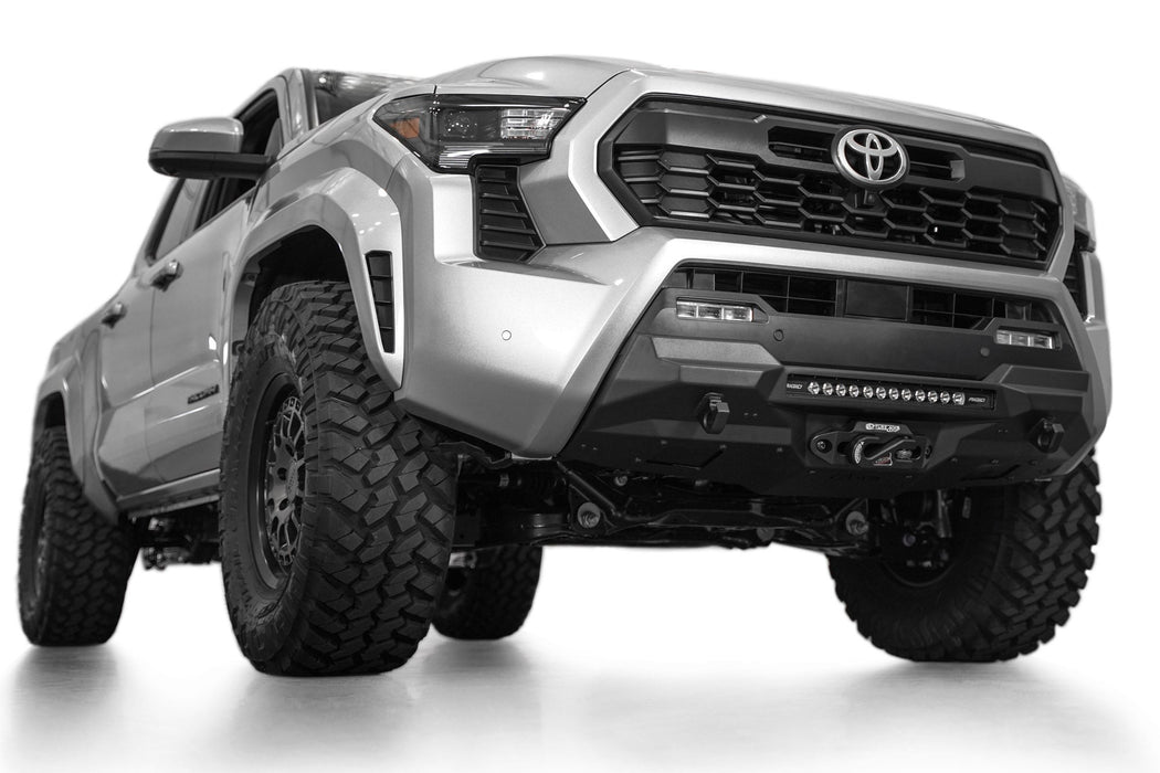 Toyota Tacoma Stealth Center Mount Winch Front Bumper, view 3