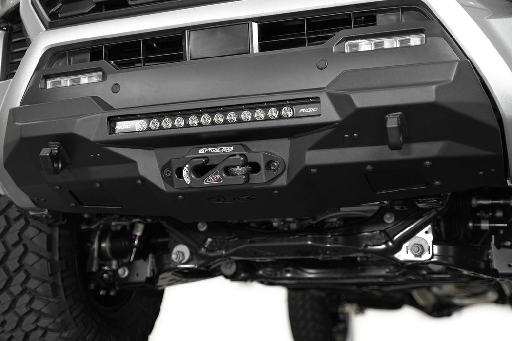 Toyota Tacoma Stealth Center Mount Winch Front Bumper, view 5