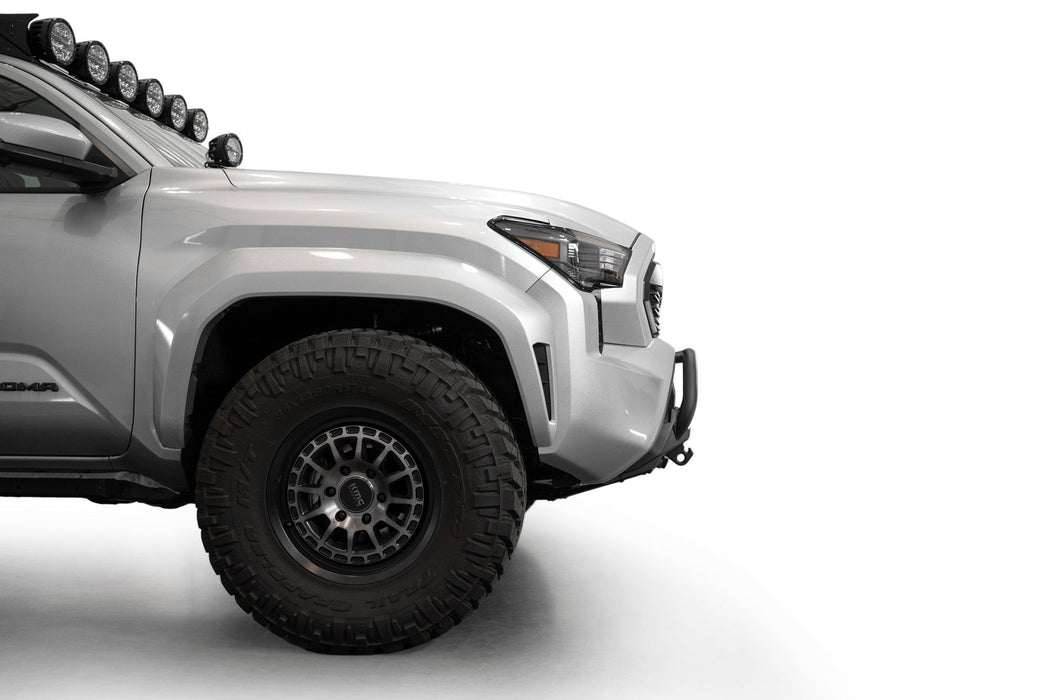 2024+ Toyota Tacoma Stealth Center Mount Winch Front Bumper With Top Hoop, view 5