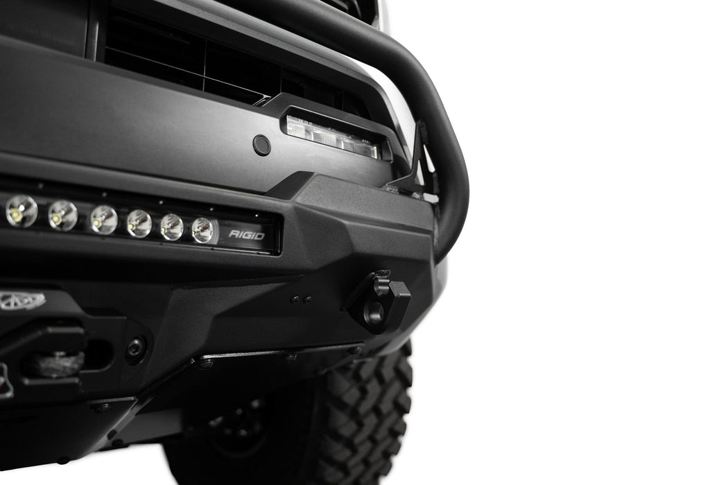2024+ Toyota Tacoma Stealth Center Mount Winch Front Bumper With Top Hoop, view 8