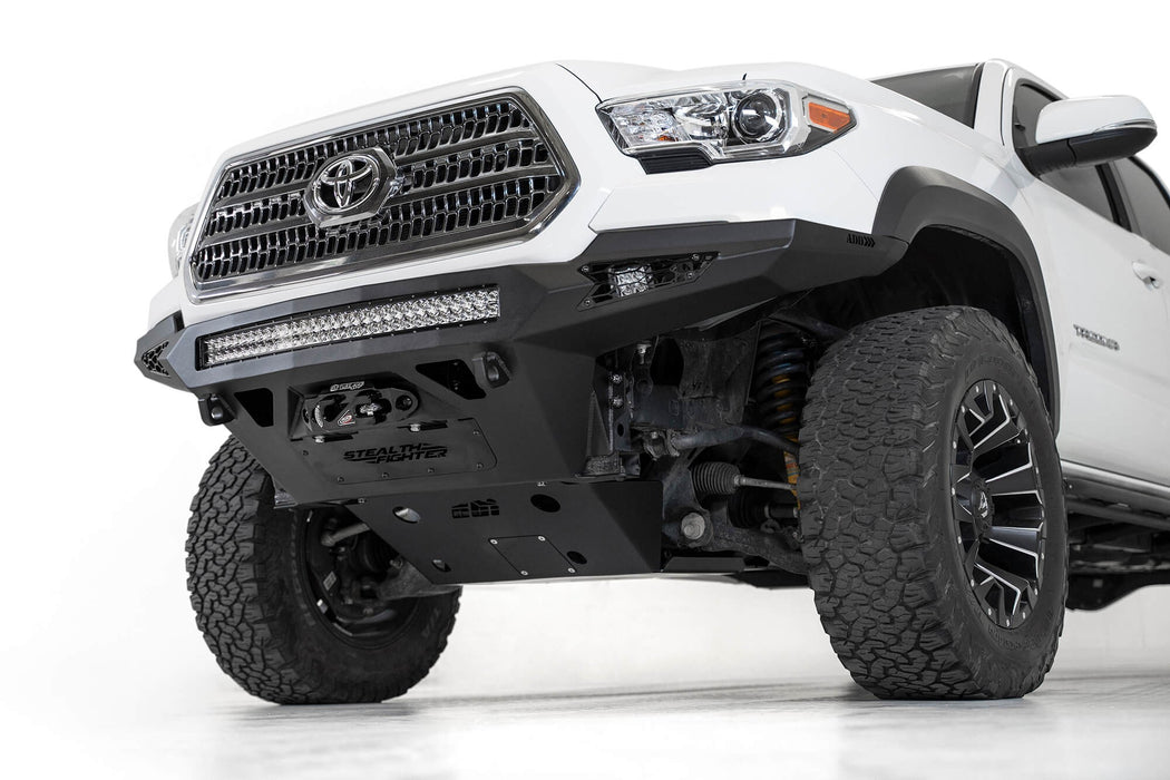2016 - 2023 Toyota Tacoma Stealth Fighter Front Bumper, view 7