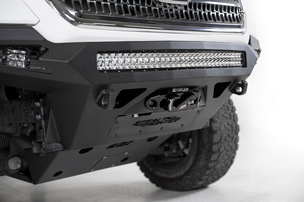 2016 - 2023 Toyota Tacoma Stealth Fighter Front Bumper, view 8