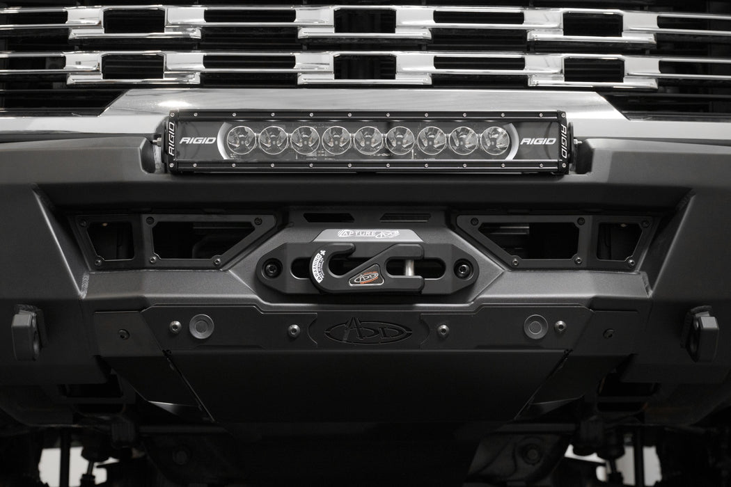 2024-2025 GMC Sierra 2500/3500 HD Phantom Winch Front Bumper, view 4