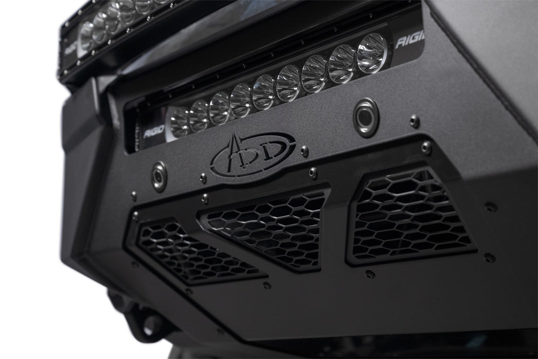 2023-2025 Ford Super Duty Honeybadger Front Bumper, view 3
