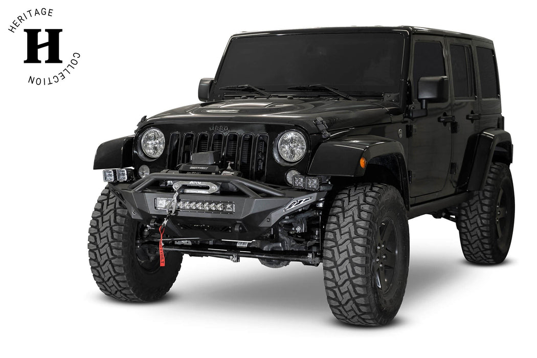 2007 - 2018 Jeep Wrangler JK Stealth Fighter Front Bumper