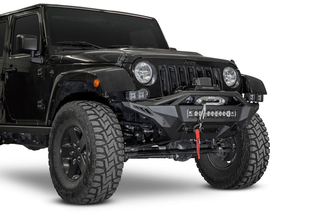 2007 - 2018 Jeep Wrangler JK Stealth Fighter Front Bumper, view 2