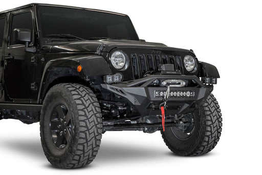 2007 - 2018 Jeep Wrangler JK Stealth Fighter Front Bumper, view 2
