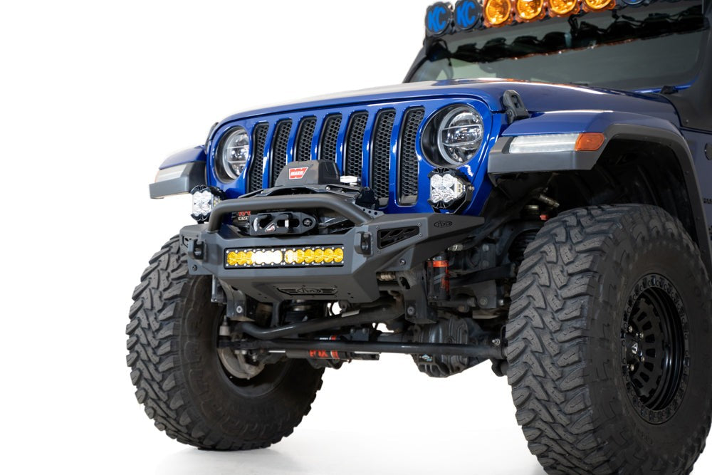 2018-2024 JEEP JL/JT ROCK FIGHTER FRONT BUMPER, view 3