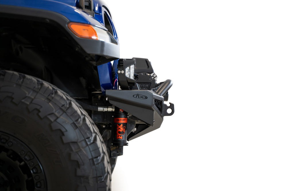 2018-2024 JEEP JL/JT ROCK FIGHTER FRONT BUMPER, view 6