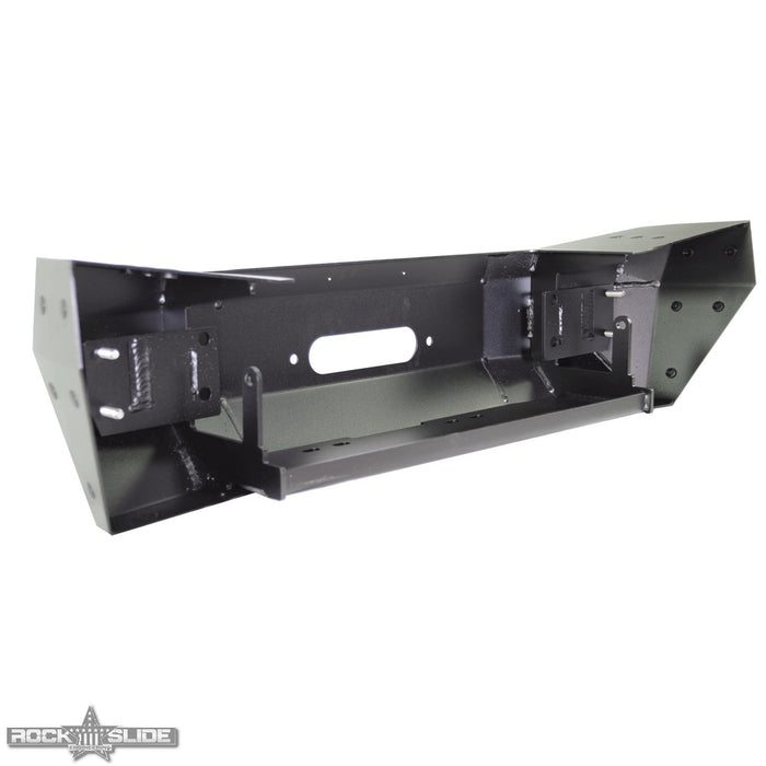 Jeep JK Shorty Front Bumper For 07-18 Wrangler JK Complete With Winch Plate Rigid Series Rock Slide Engineering