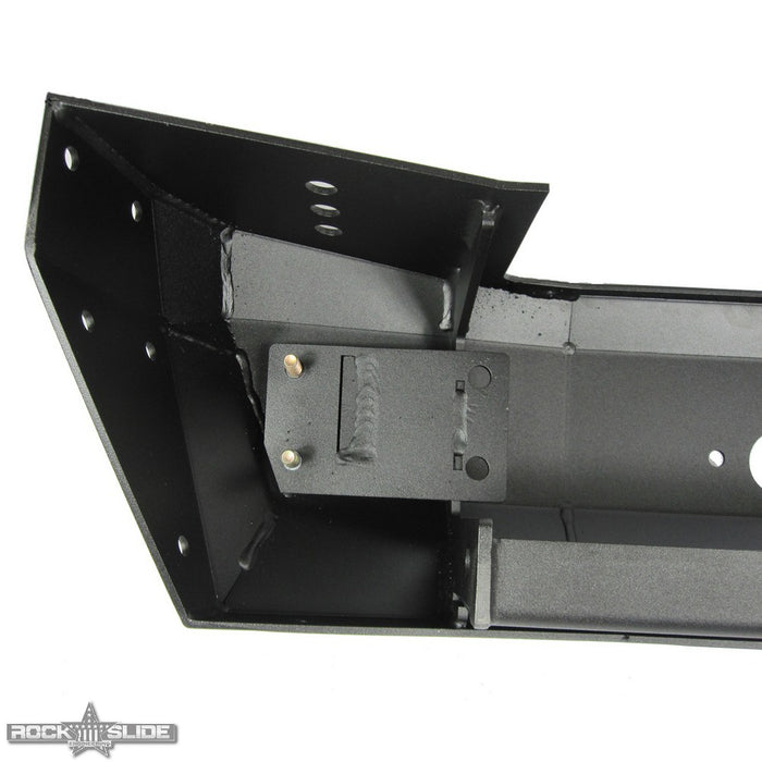 Jeep JL Shorty Front Bumper For 18-Pres Wrangler JL With Winch Plate No Bull Bar Rigid Series Rock Slide Engineering