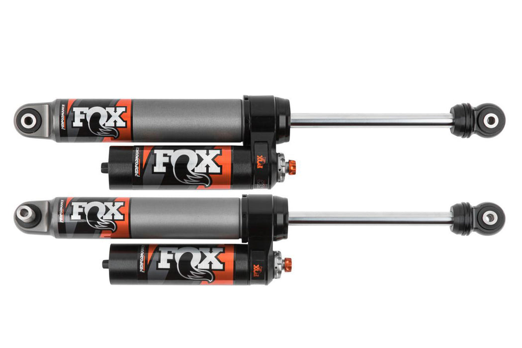FOX 2.5 Reservoir Rear Shocks Adjustable | Performance Elite | 2-3 Inch Lift | Jeep Wrangler JL (2018-2026) | P/N 883-26-054