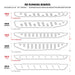 Go Rhino 18-20 Jeep Wrangler JLU RB20 Complete Kit w/RB20 + Brkts + 2 RB20 Drop Steps, view 3