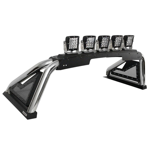 Go Rhino 14-19 Chevy 1500 LD (Classic) Sport Bar 2.0 Complete Kit w/Sport Bar+Retractable Light Mnt, view 2