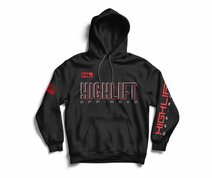 Reds Opening Day 2024 HighLift Off-Road Hoodie - Black