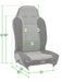 PRP Enduro High Back Reclining Suspension Seat Kit | Pair with Mounts | Jeep CJ7/Wrangler YJ (1976-1995) | P/N A130110-C32-50, view 3