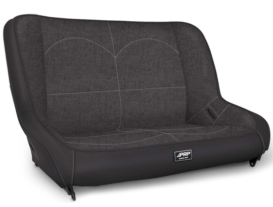 PRP Low Back Rear Bench Seat | Jeep CJ7/Wrangler YJ (1976-1995) | P/N A3610-36-50, view 3