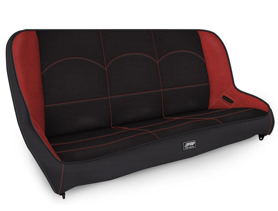 PRP Low Back Rear Bench Seat | Jeep Wrangler TJ/LJ/JK (1997-2018) | P/N A3610-39-50