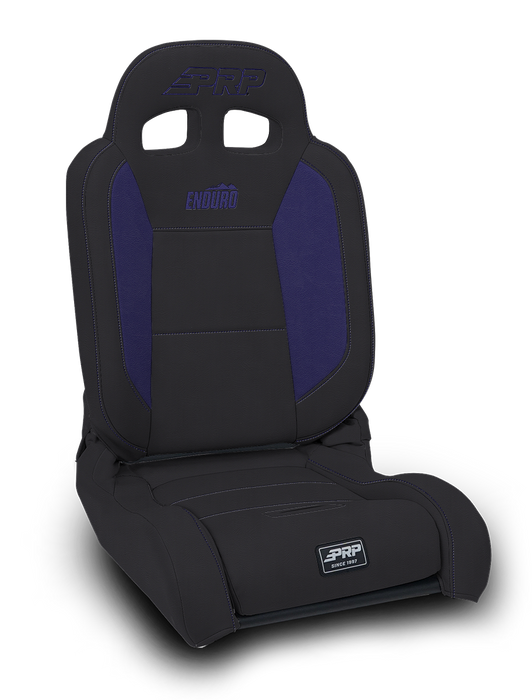 EnduroDaily Reclining Suspension Seat, Black & Purple Vinyl, Driver